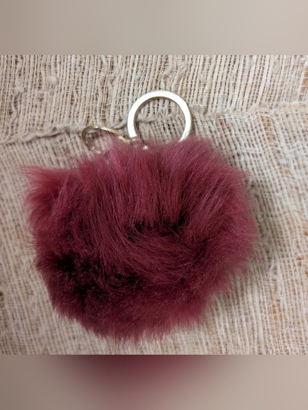 UGG's Pom Pom Keychain